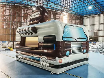 custom branded inflatable display detail view
