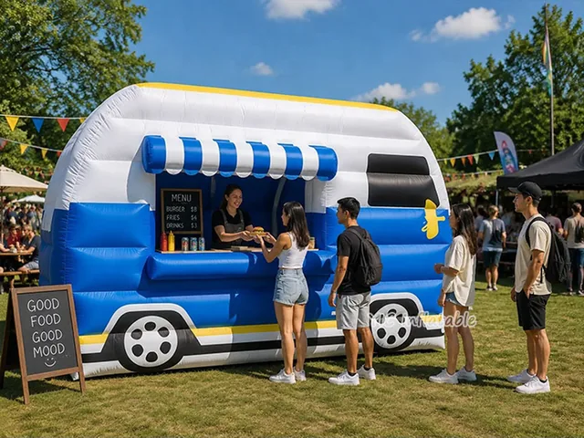 Inflatable Food Truck Advertising Display product image