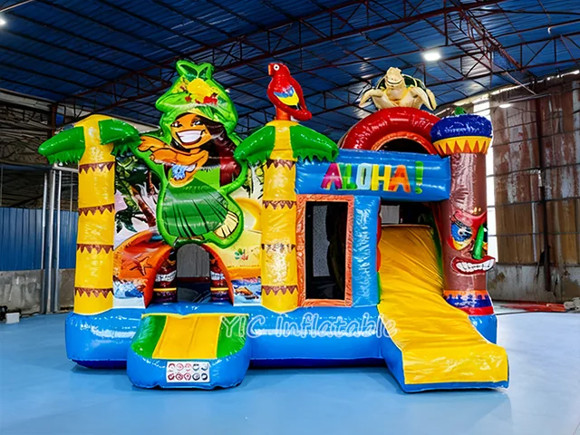Luau Themed Bounce House product image