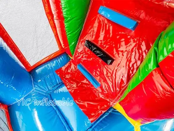 Luau Themed Bounce House detail view