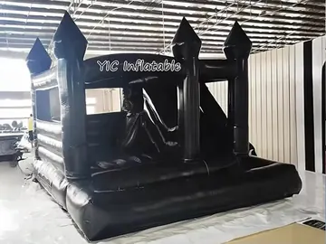 custom inflatable bounce-and-slide attraction detail view