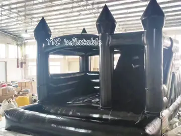 custom inflatable bounce-and-slide attraction detail view