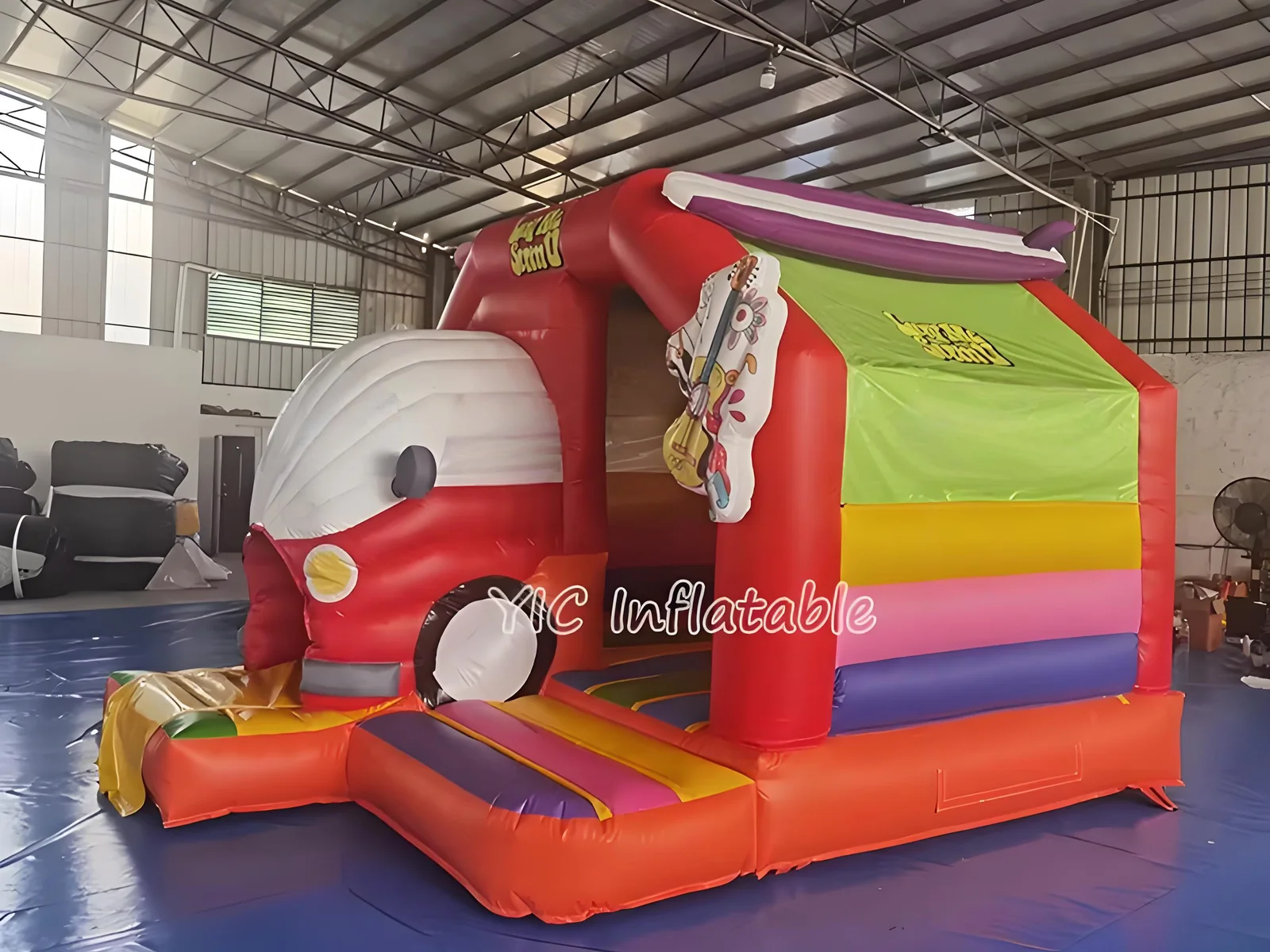 Car Themed Bounce House Rental front view