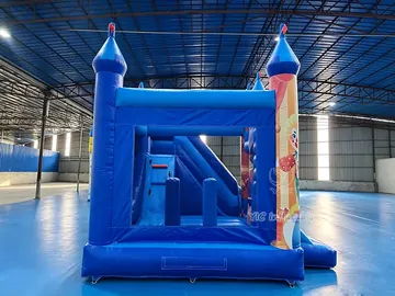 Commercial Circus Castle Bounce House Combo play layout