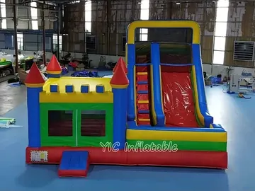 Castle Bounce Slide Combo Commercial side view