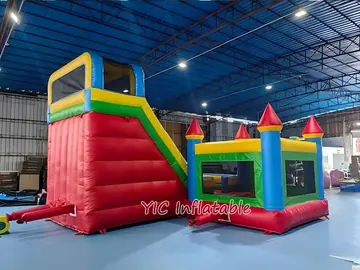 Castle Bounce Slide Combo Commercial commercial attraction view