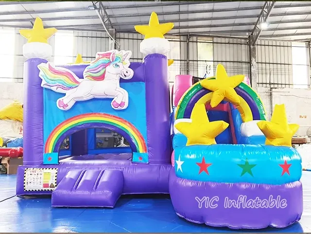Unicorn Bounce House Slide Combo product image