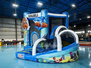 Seaworld Bounce House play layout