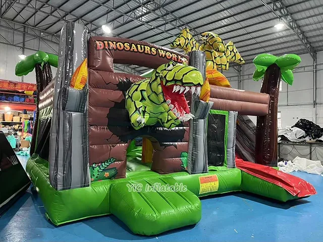Dinosaur Jumping Castle with Slide product image