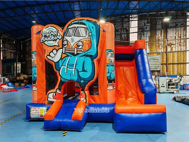 Hip Hop Bounce House with Slide product image