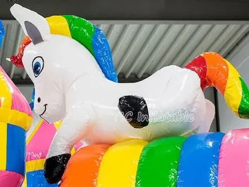 Fairy Dream Inflatable Bounce House commercial attraction view