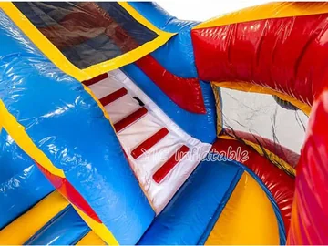 Carnival Combo Bounce House commercial attraction view