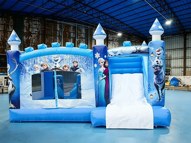 Frozen Ice Castle Bounce House Combo product image