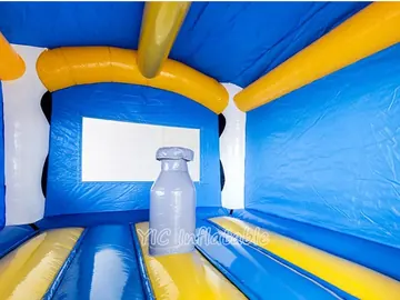 Farm Themed Inflatable Bounce House detail view