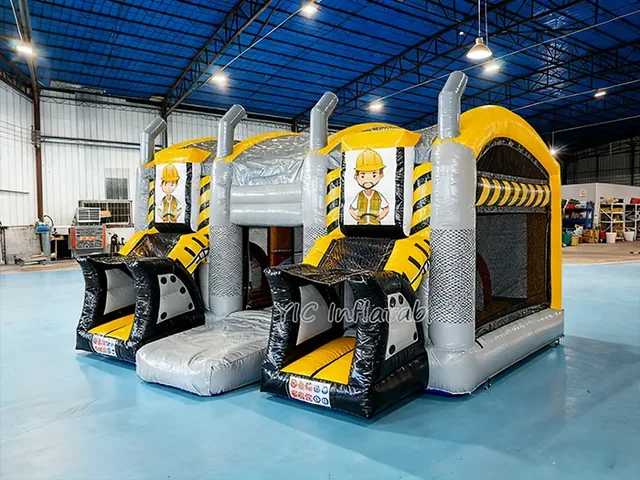 Construction Bounce House with Slide product image