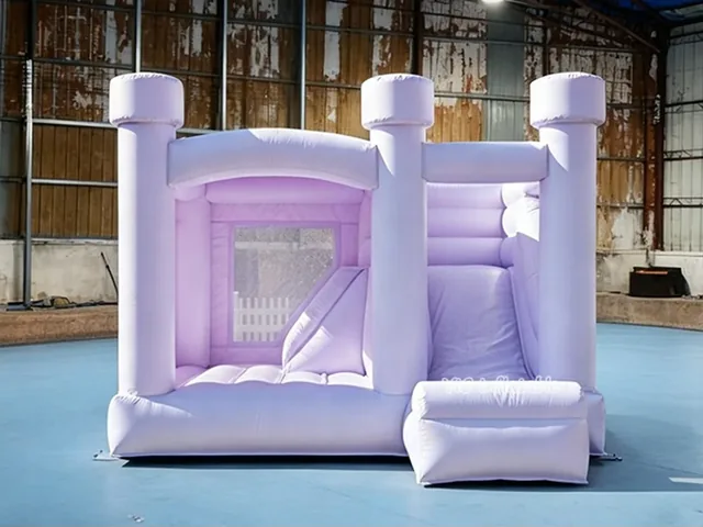 Lavender Castle Bounce House Combo product image