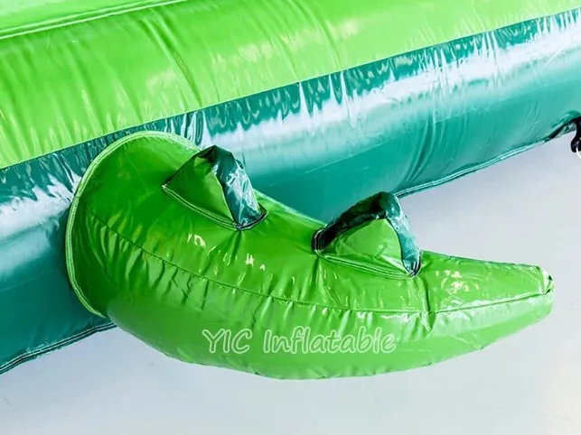 Crocodile Inflatable Bounce House detail view