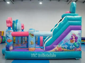 Mermaid Inflatable Bounce House with Pool product image