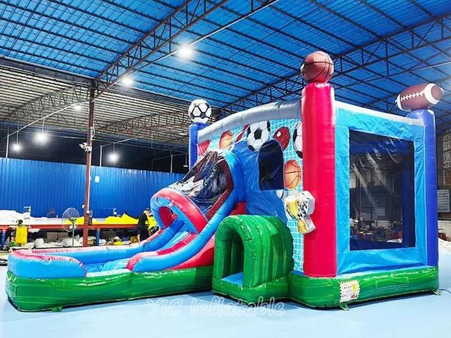 Sports Combo Bounce House product image