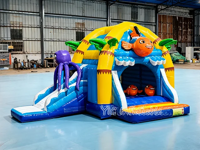 Ocean Slide Inflatable Bouncer product image