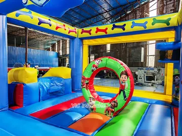 Paw Patrol Inflatable Playground commercial attraction view