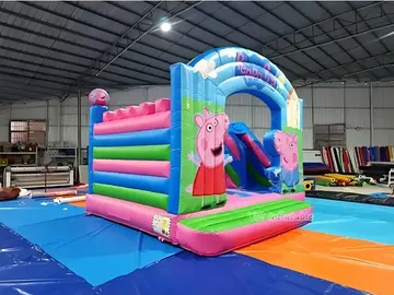 Peppa Pig the Bouncy House side view