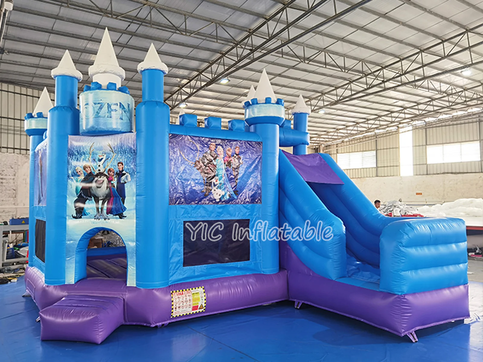 Disney Princess Combo Bounce House front view