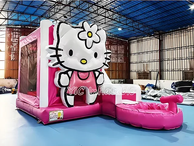 Hello Kitty Bounce House with Slide and Pool product image