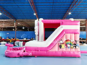 Hello Kitty Bounce House with Slide and Pool product image