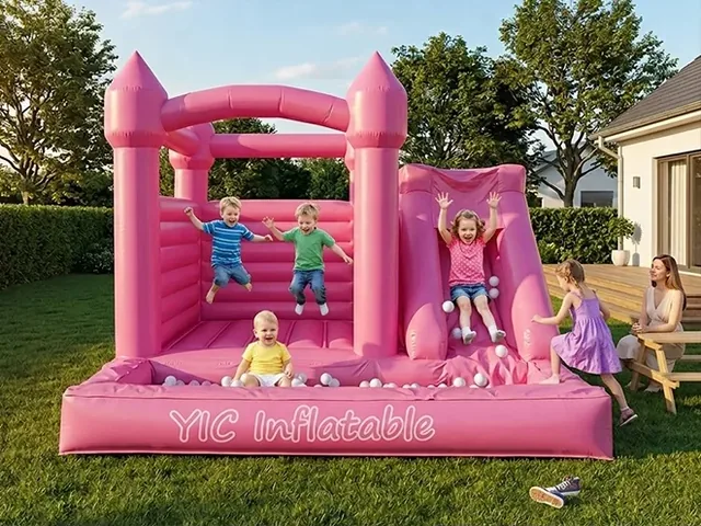 Pink Castle Bounce House product image
