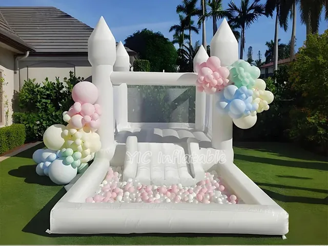 Pastel Inflatable Bounce House product image