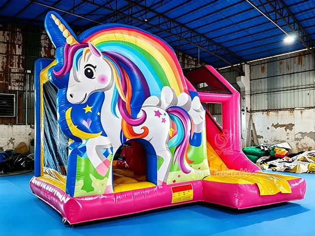 Unicorn Rainbow Bounce House product image