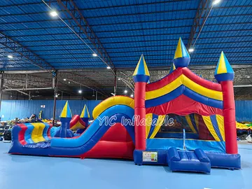 Bounce House Combo Unit play layout