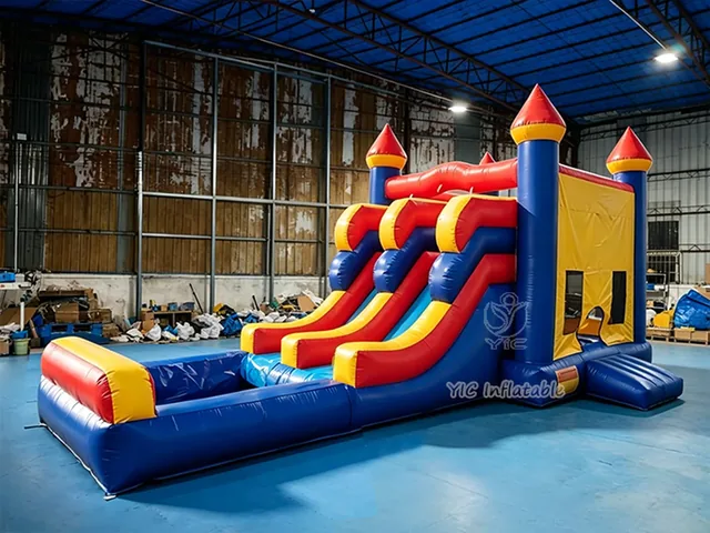 Blue Red Yellow Bounce House product image