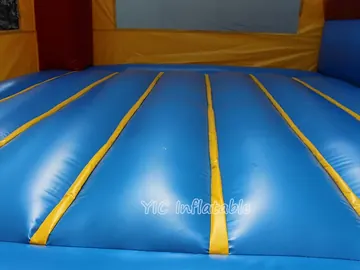 Red Yellow and Blue Bounce House detail view