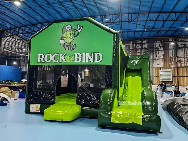 Rock Bind Custom Branded Bounce House Combo product image