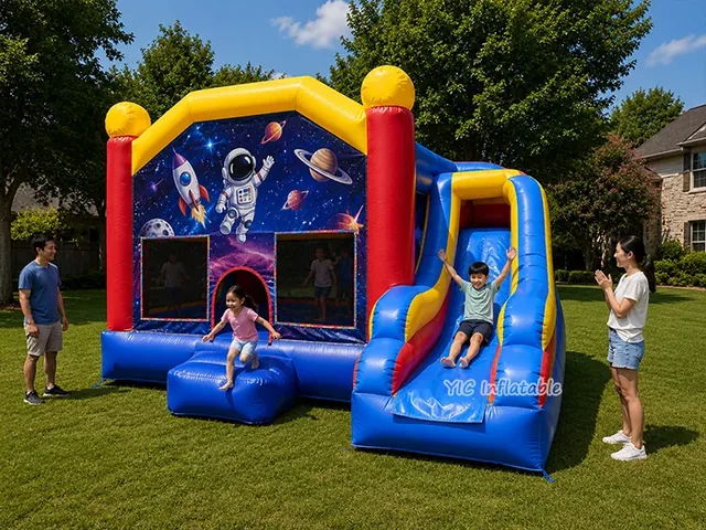 Outer Space Themed Bounce House product image