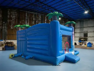 Moana Themed Bounce House detail view