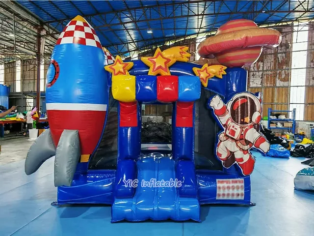 Spaceship Inflatable Bounce House product image