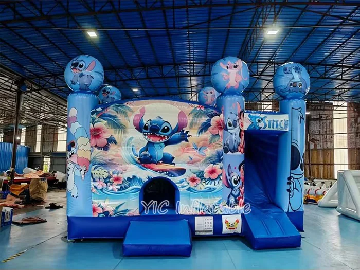 Stitch Bounce House for Sale front view