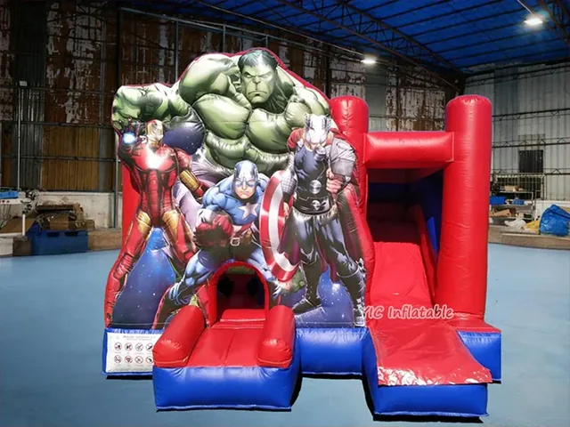 Superhero Bouncy Castle product image