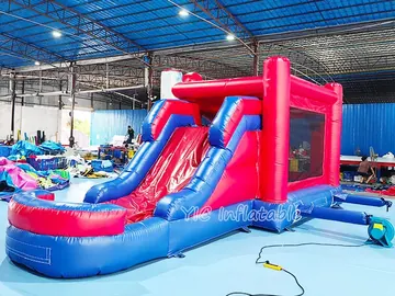 Superhero Bounce House with Slide detail view