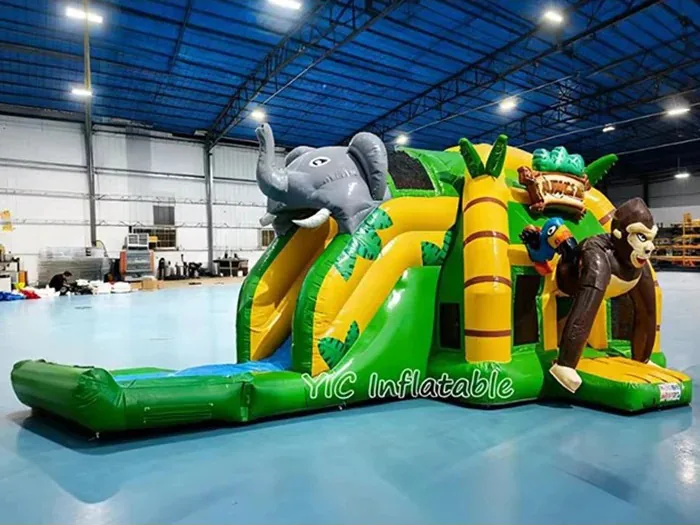 Elephant Bounce House with Slide product image