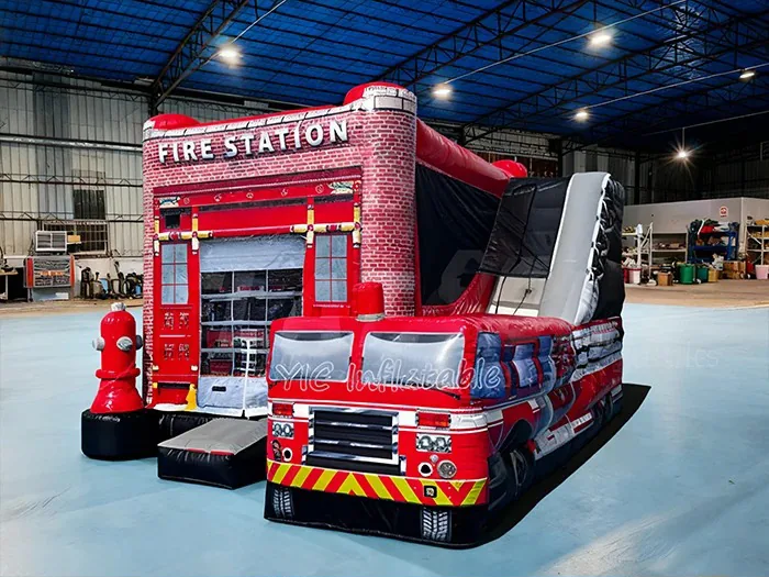 Fire Station Bounce House for Sale product image