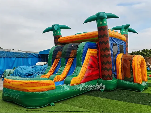 Tropical Bounce House with Slide product image