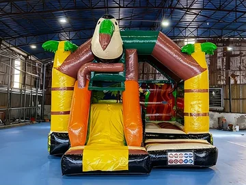 Tropical Breeze Bounce House side view