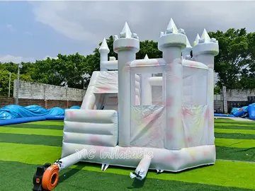 custom inflatable bounce-and-slide attraction detail view