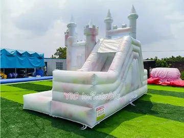 custom inflatable bounce-and-slide attraction detail view