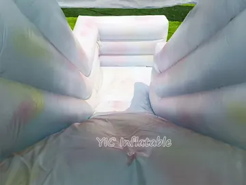 custom inflatable bounce-and-slide attraction detail view