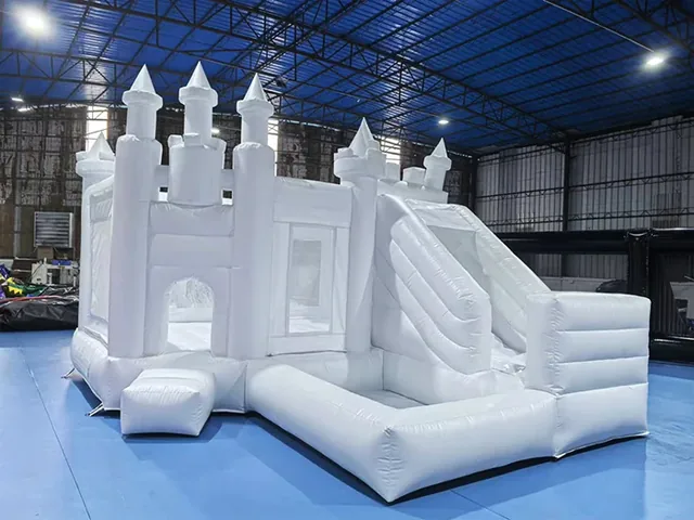 White Castle Bounce House with Ball Pit product image